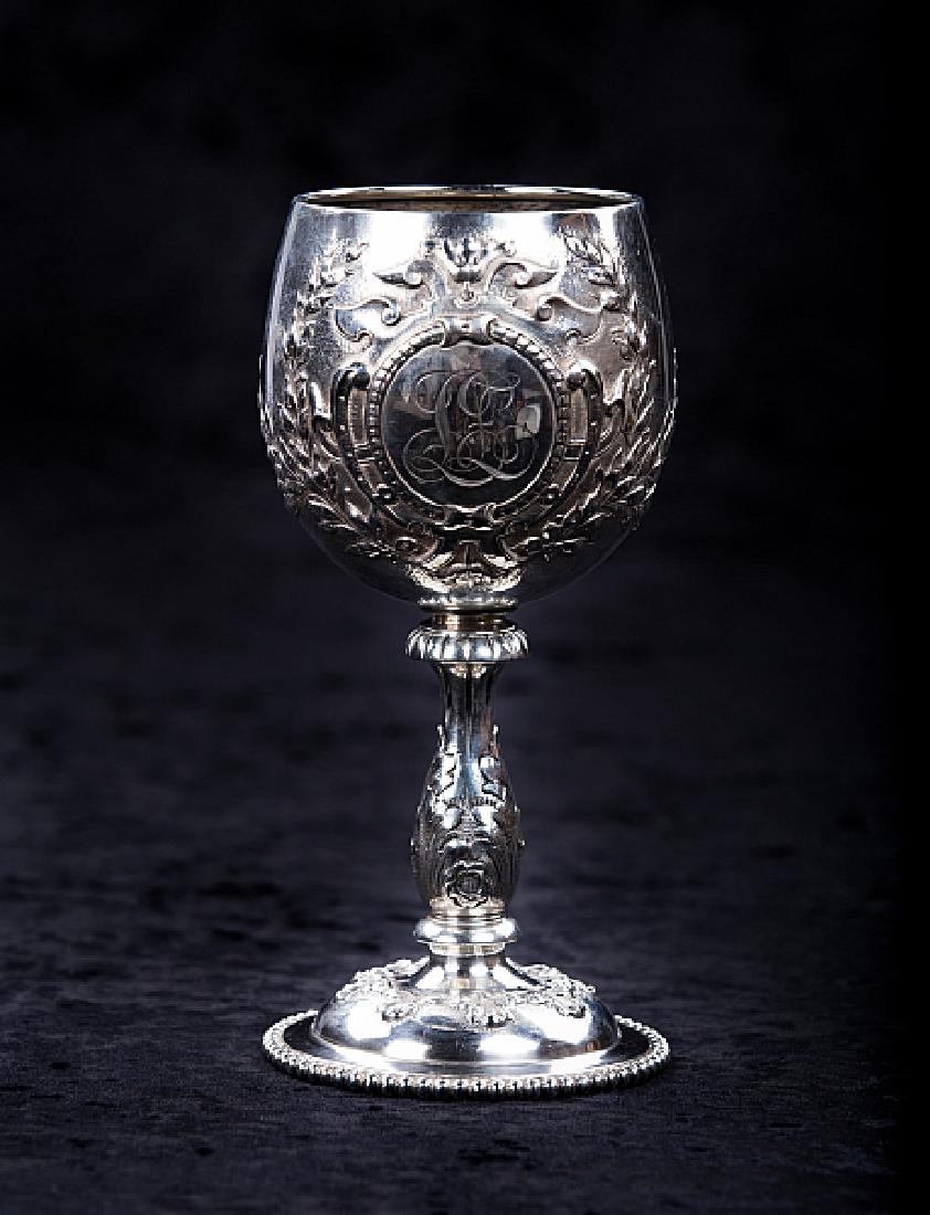 MAUSER FINE  STERLING SILVER GOBLET (1 of 4)