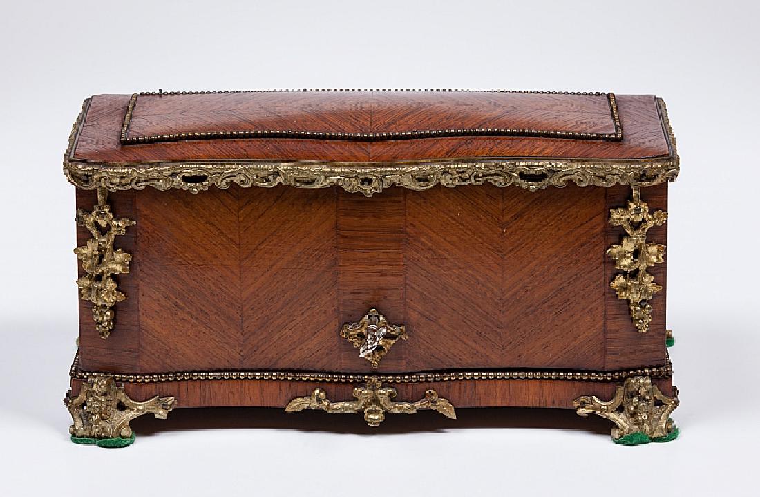 BRONZE MOUNTED FRENCH JEWELRY BOX (1 of 6)