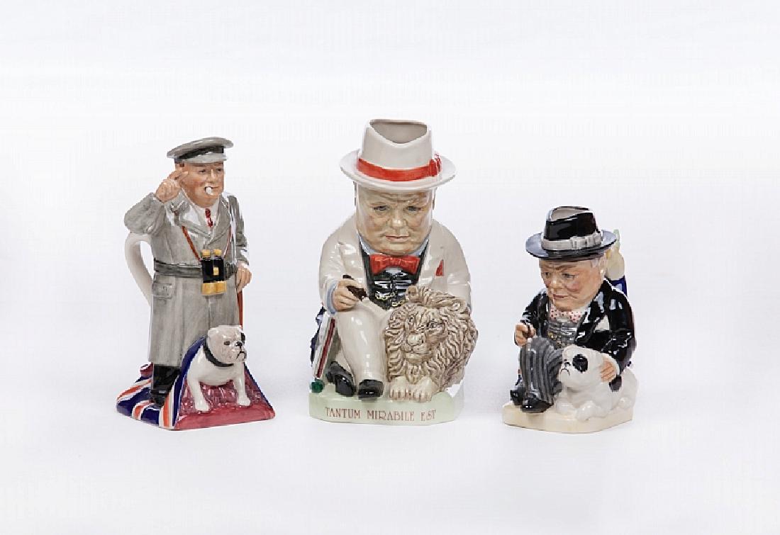 LOT OF THREE PORCELAIN KEVIN FRANCIS PIECES (1 of 9)