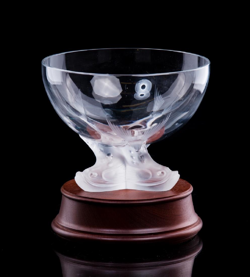 LALIQUE CRYSTAL IGOR CAVIAR BOWL (1 of 4)