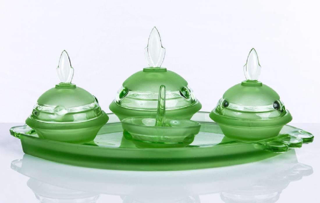 GREEN VANITY 8 PC SET (1 of 4)