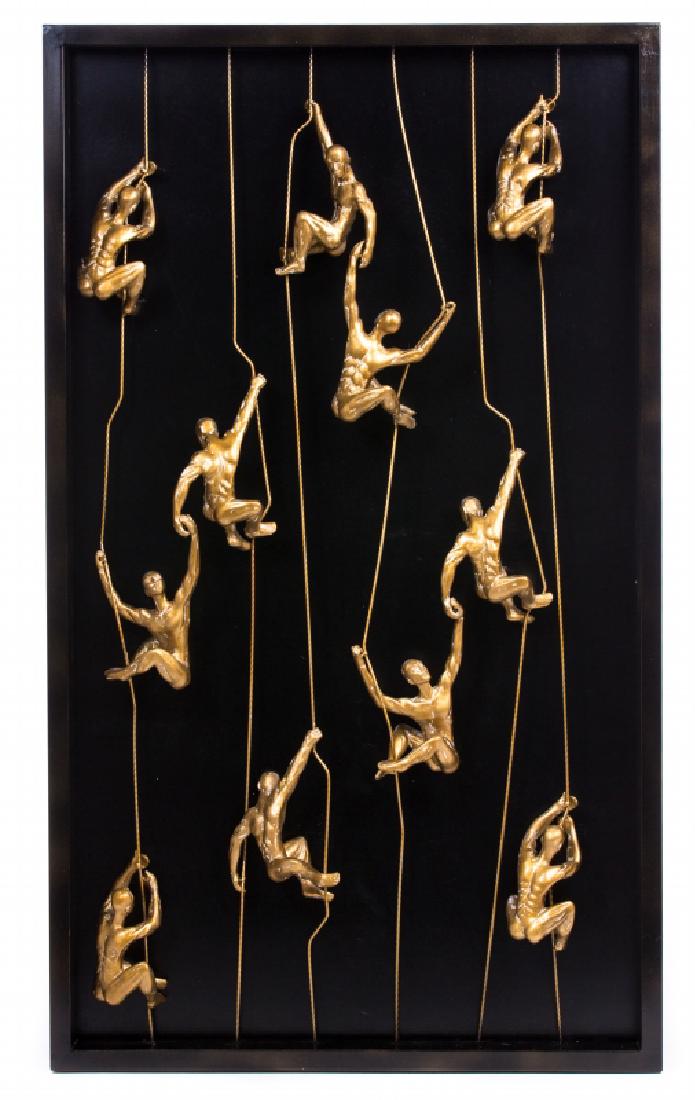 ART DECO FIGURAL WALL SCULPTURE (1 of 9)