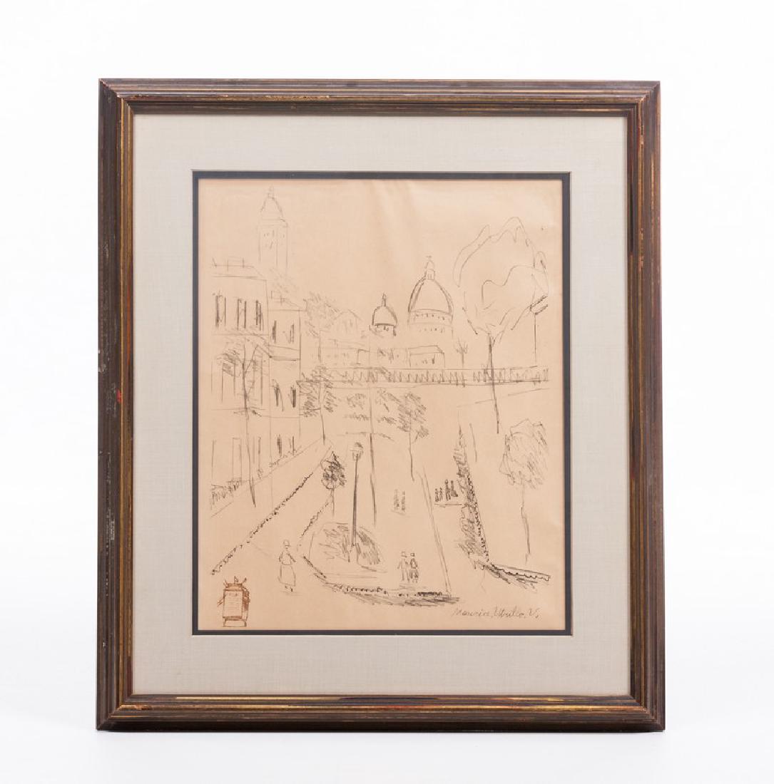 MAURICE UTRILLO (FR. 1883-1955) LITHOGRAPH SIGNED (1 of 5)