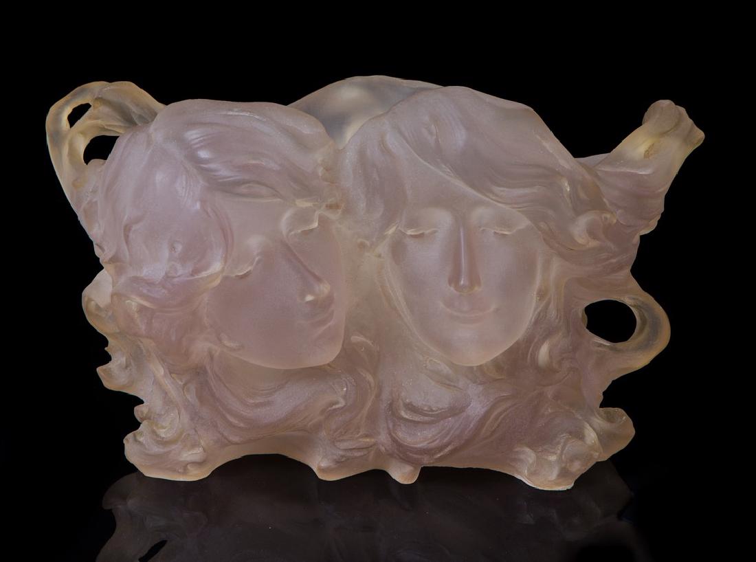 ART DECO DOUBLE FACE CENTERPIECE BOWL (1 of 4)