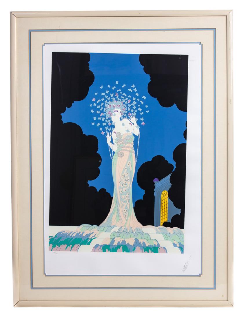 ERTE LITHOGRAPH FANTASIA (1 of 4)