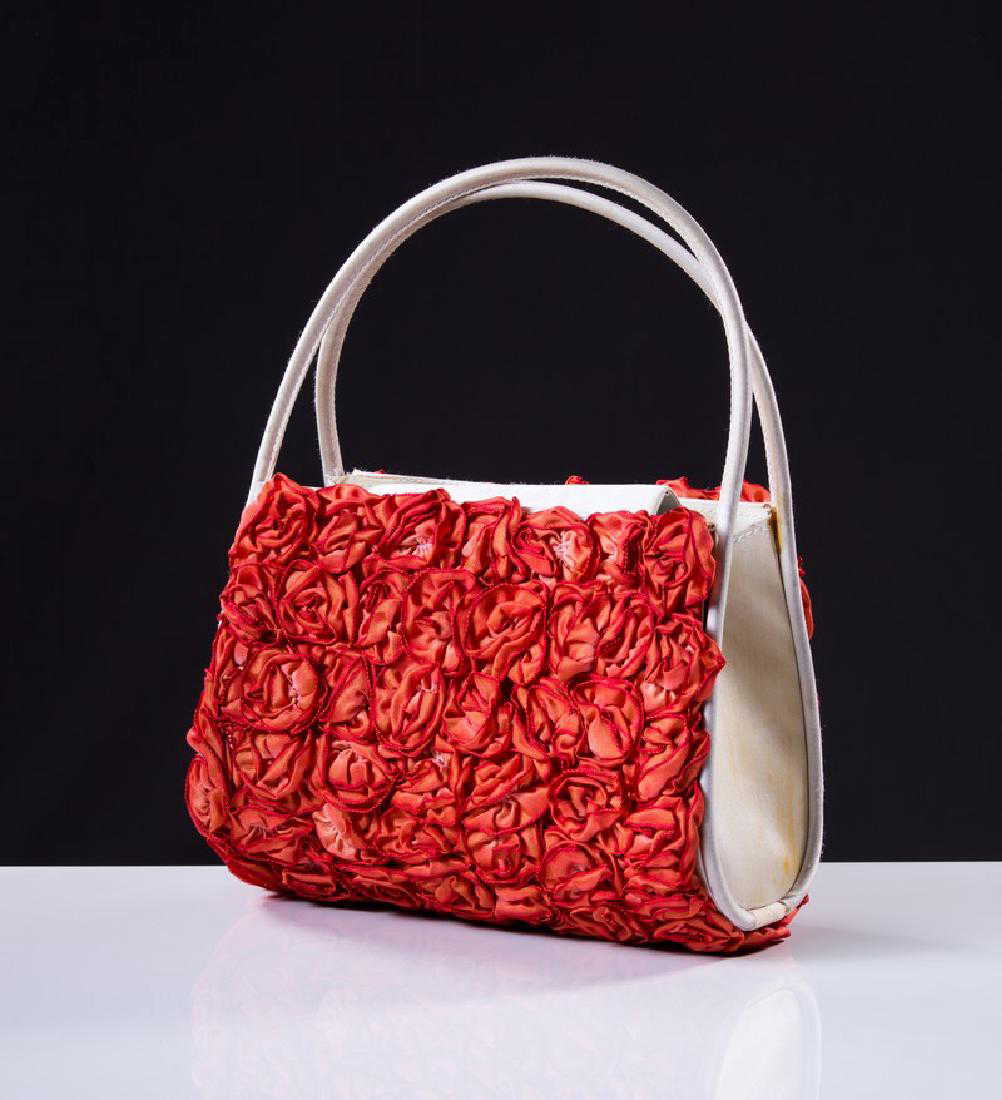 Moo Roo Charleston Purse W Roses