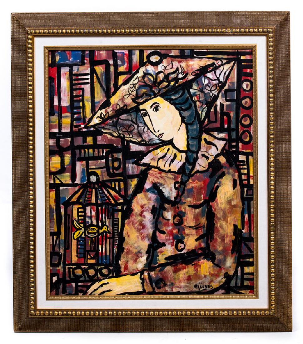 JOSE MIJARES (CUBAN B. 1921 - 2004) OPB (1 of 4)