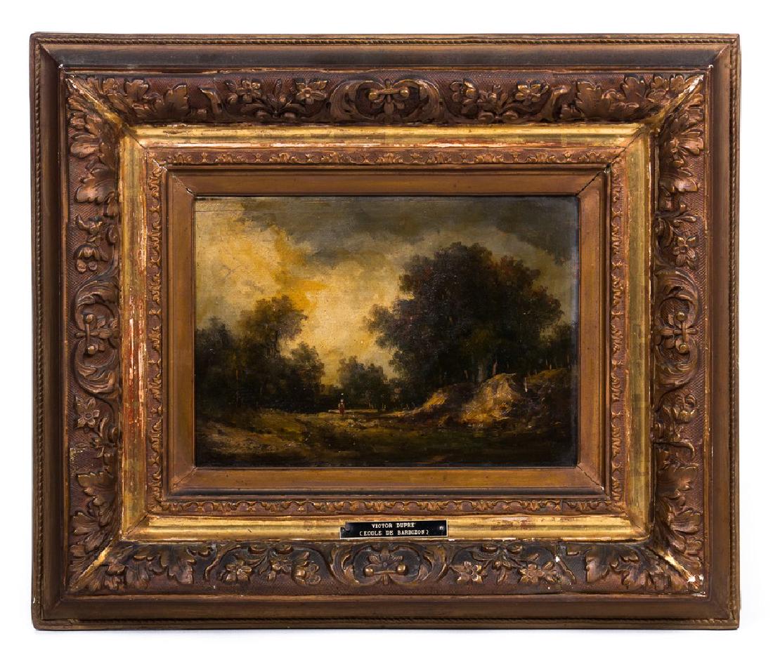 VICTOR DUPRE (FRENCH 1816-1879) OPB LANDSCAPE (1 of 4)
