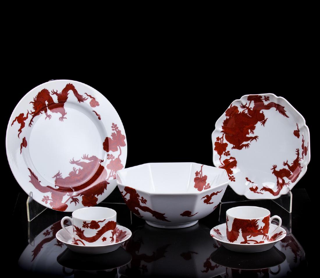 60 PC FITZ AND FLOYD SET OF DISHES (1 of 9)