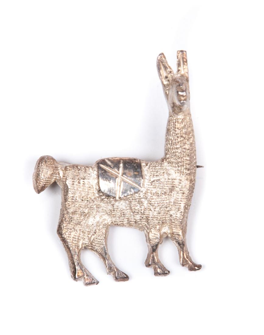 925 SILVER "ALPACA" FIGURAL PIN (1 of 2)