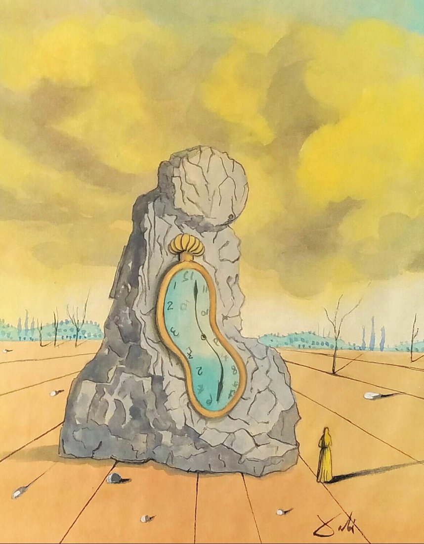 Salvador Dali (Watercolor on paper) (1 of 1)