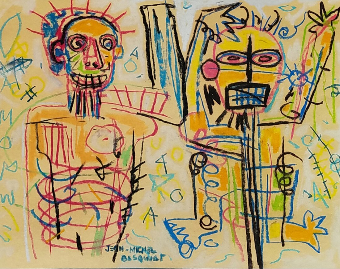 Attributed to Jean Michel Basquiat (1 of 1)