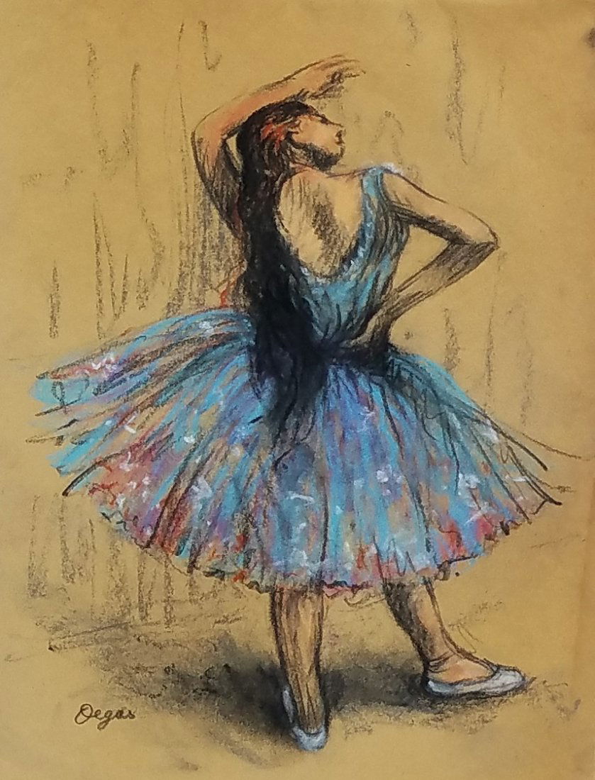 Edgar Degas (Pastel on paper) (1 of 1)