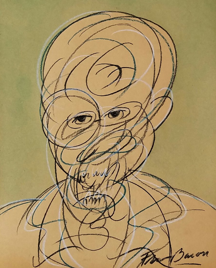 Francis Bacon (Mixed media on paper) (1 of 1)