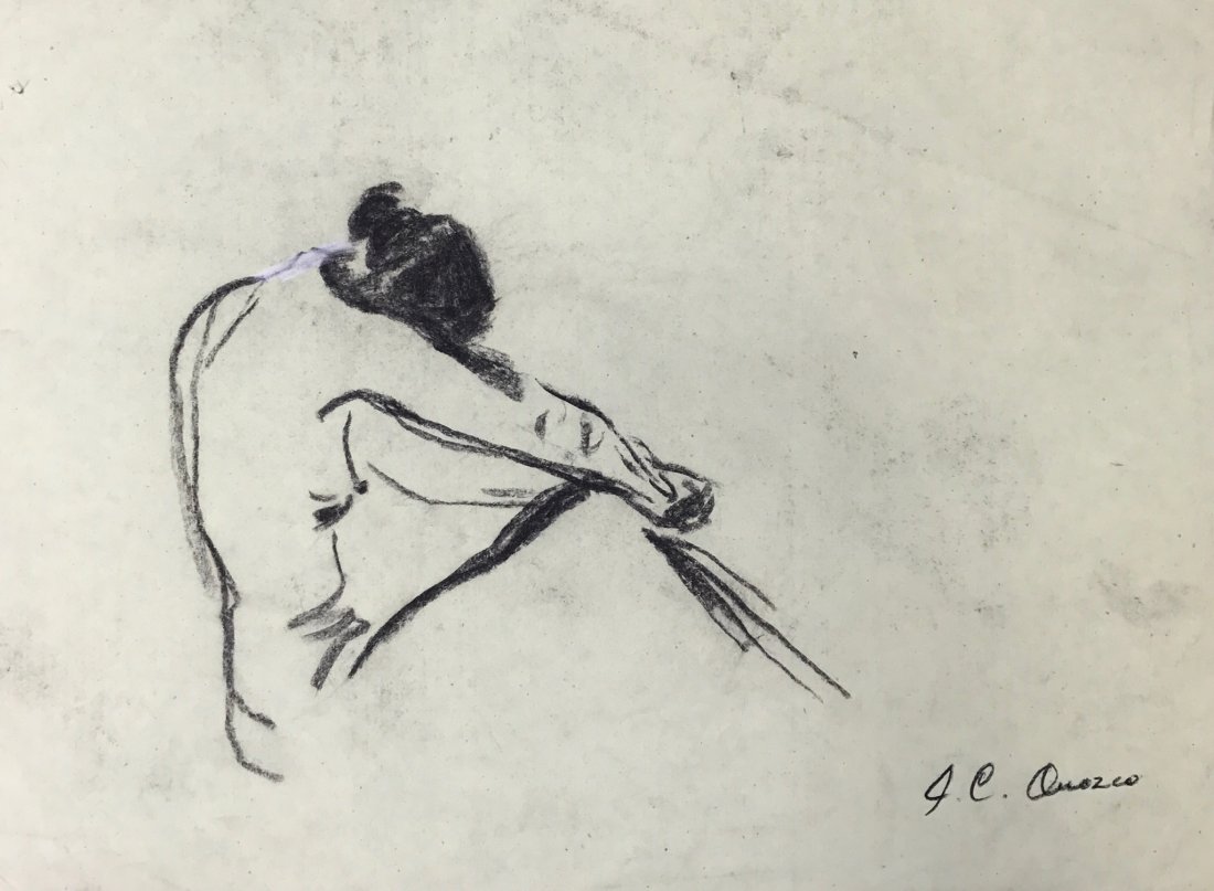 Jose Clemente Orozco (Mixed media on paper) (1 of 1)