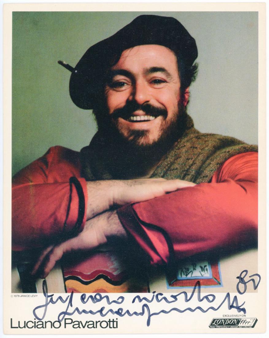 LUCIANO PAVAROTTI - Photo by JANICE LEVY 1978 (1 of 1)