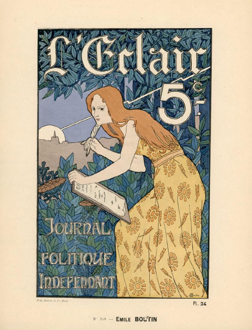 Circa 1900 - L'ECLAIR, JOURNAL INDEPENDANT. Circa 1900 (1 of 3)