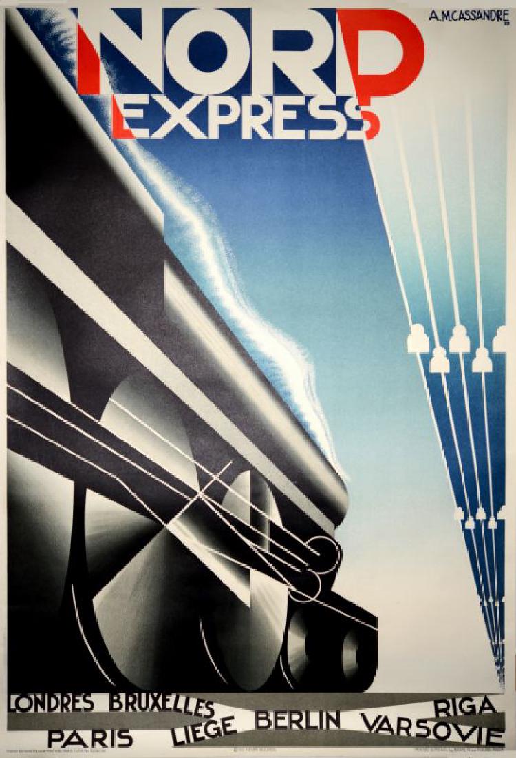 CASSANDRE - NORD EXPRESS. CASSANDRE, Litho. Imprimerie (1 of 1)