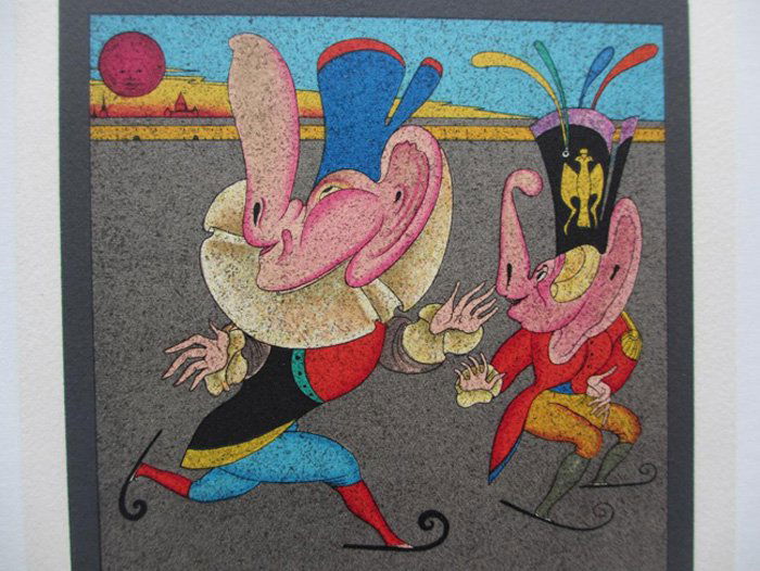 Mihail Chemiakin HS/N Lithograph Les Paysages Russes (1 of 1)