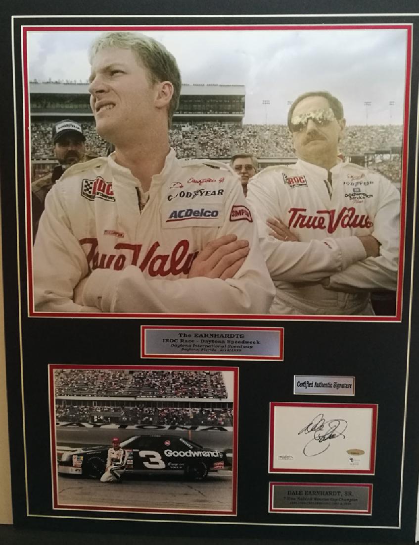 photos collage dale earnhardt sr Signed cut (1 of 3)