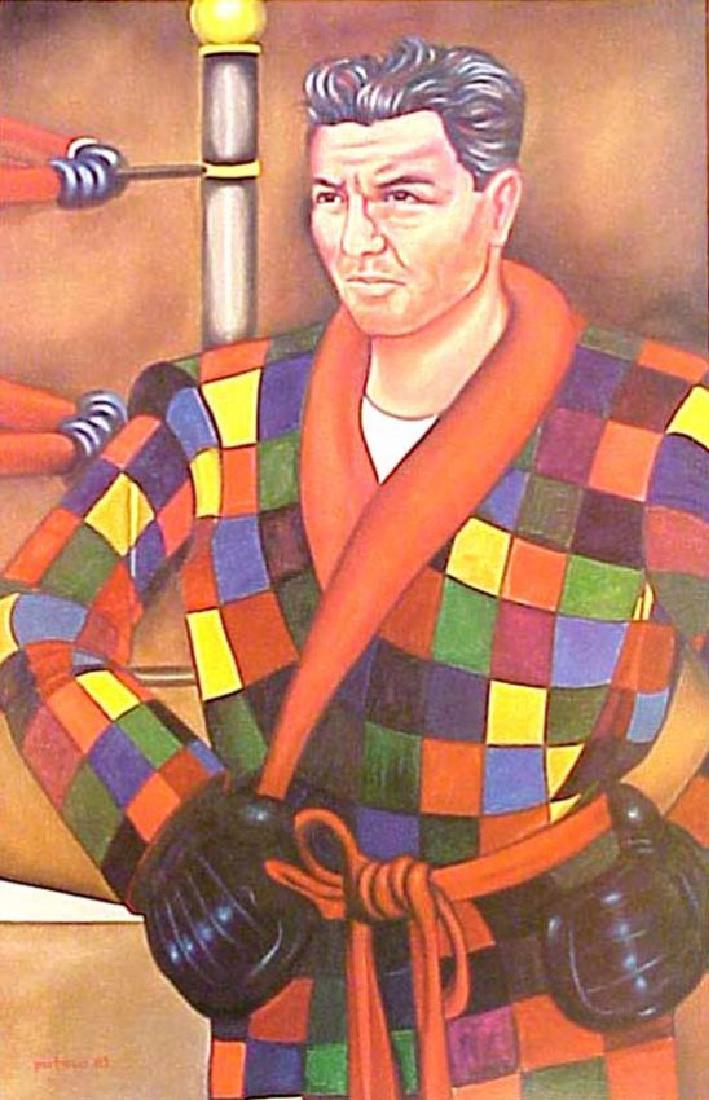 PACHECO, FERDIE HS/N LITHOGRAPH "JACK DEMPSEY" (1 of 1)