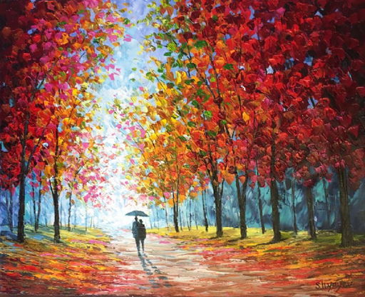 Slava Ilyayev Beautiful Original Oil On Canvas Hand Sep 17 2017
