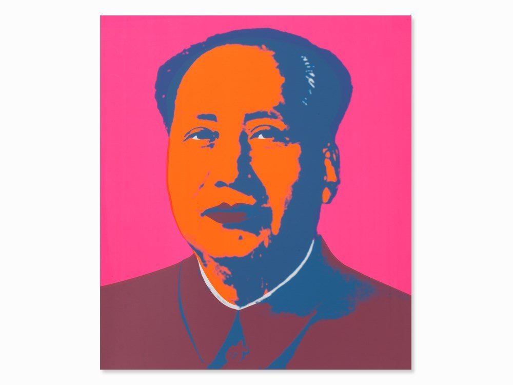 ANDY WARHOL MAO 3 SUNDAY B. MORNING SCREENPRINT (1 of 1)