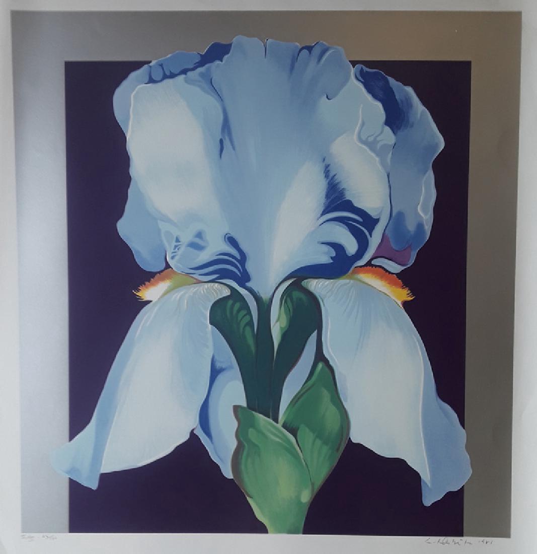 Lowell Nesbitt "In Bloom" HS/N Lithograph (1 of 1)