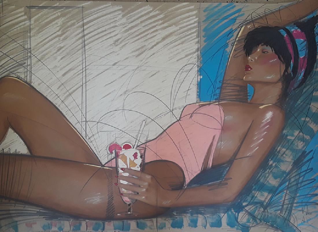 Nico Vrielink Hand Signed numbered Lithograph (1 of 1)