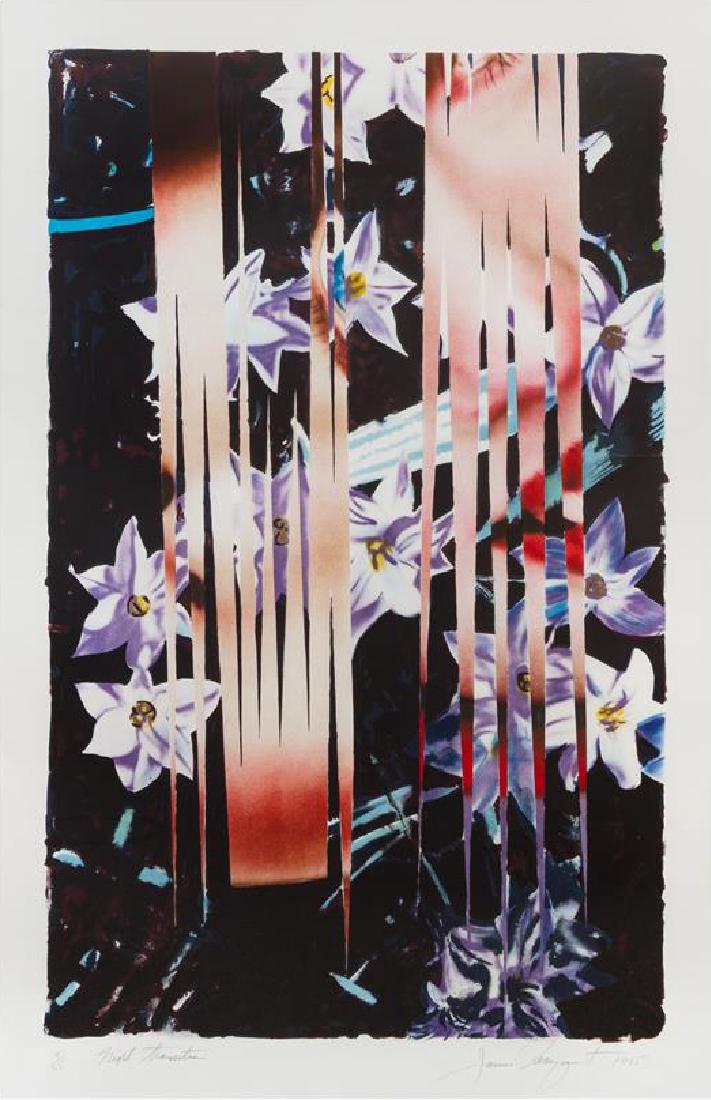 James Rosenquist, Night Transitions Lithograph signed (1 of 1)
