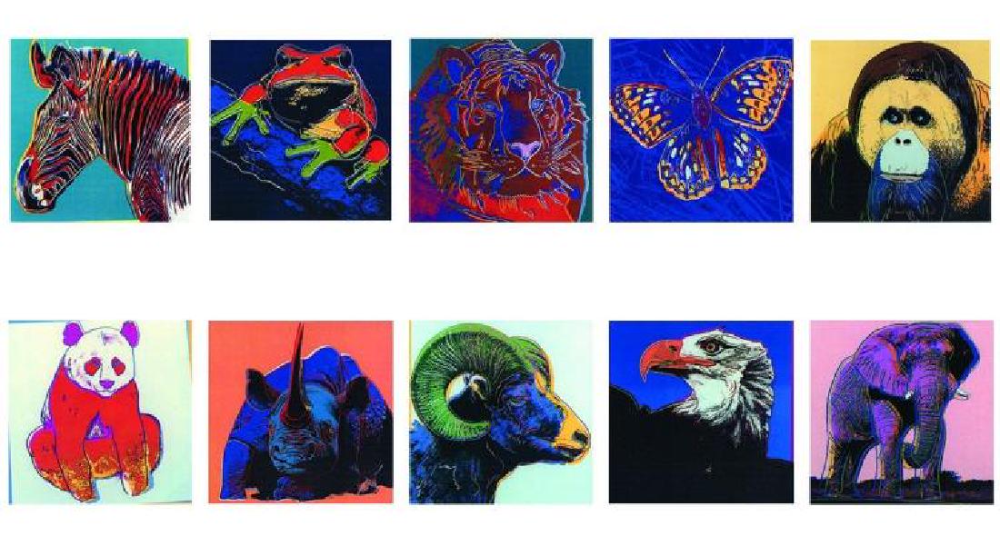 Warhol, Andy Endangered Species Announcement Cards (1 of 1)