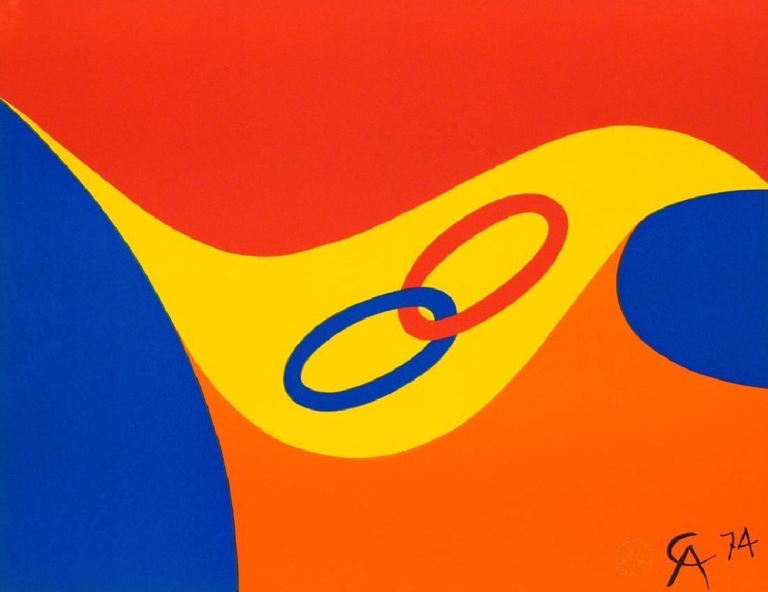 Alexander Calder, Friendship (1974) Lithograph (1 of 1)