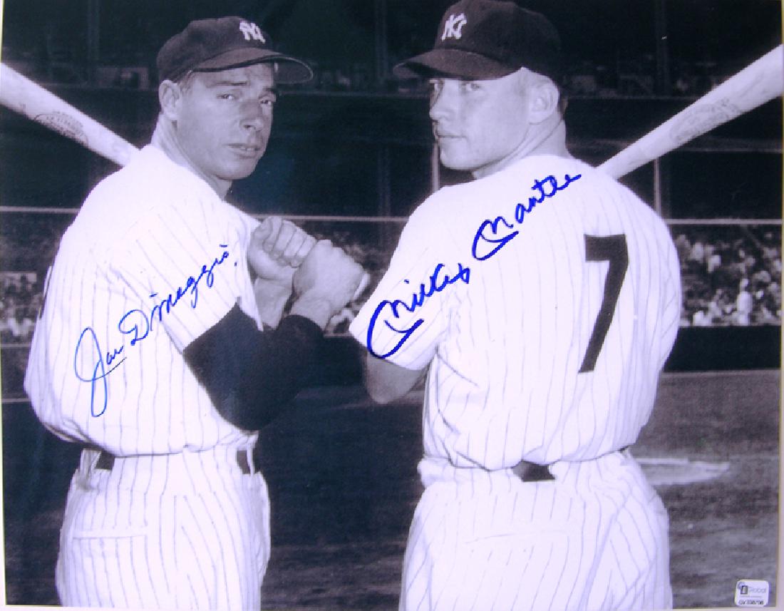 memorabilia "Sluggers" Joe DiMaggio & Mickey Mantle (1 of 1)