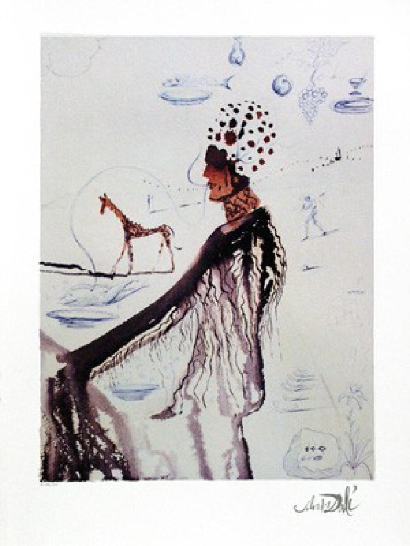 Salvadore Dali "Entrepreneur" 33"x 24.5" Facsimile (1 of 1)