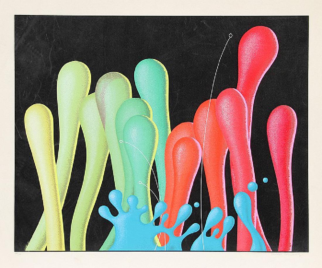 Yankel Ginzburg, Splash, HS/N Serigraph (1 of 1)