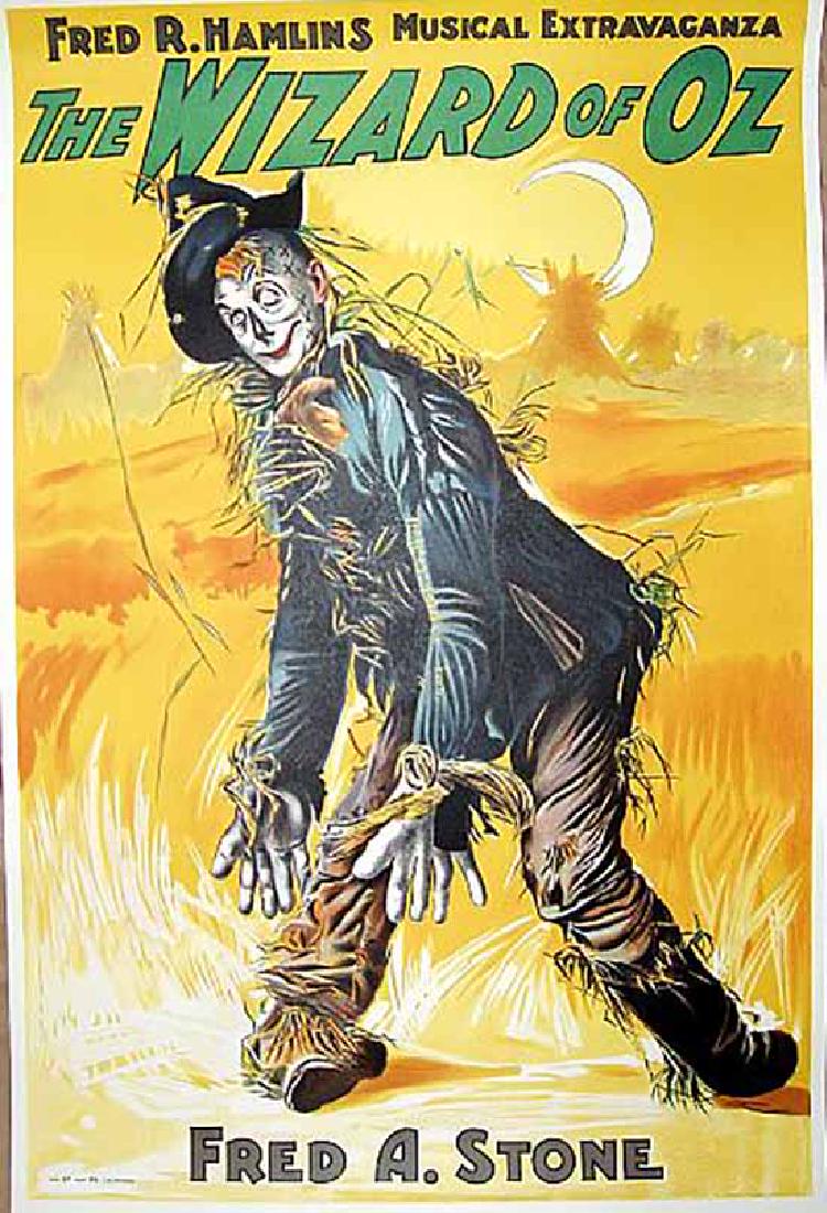 Movie Poster "The Wizard of Oz" Fred A Stone S2 (1 of 1)