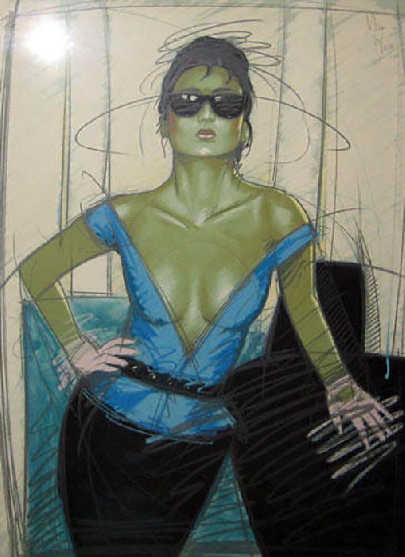 NICO VRIELINK "JEANNE" SIGNED NUMBERED SERIGRAPH (1 of 1)