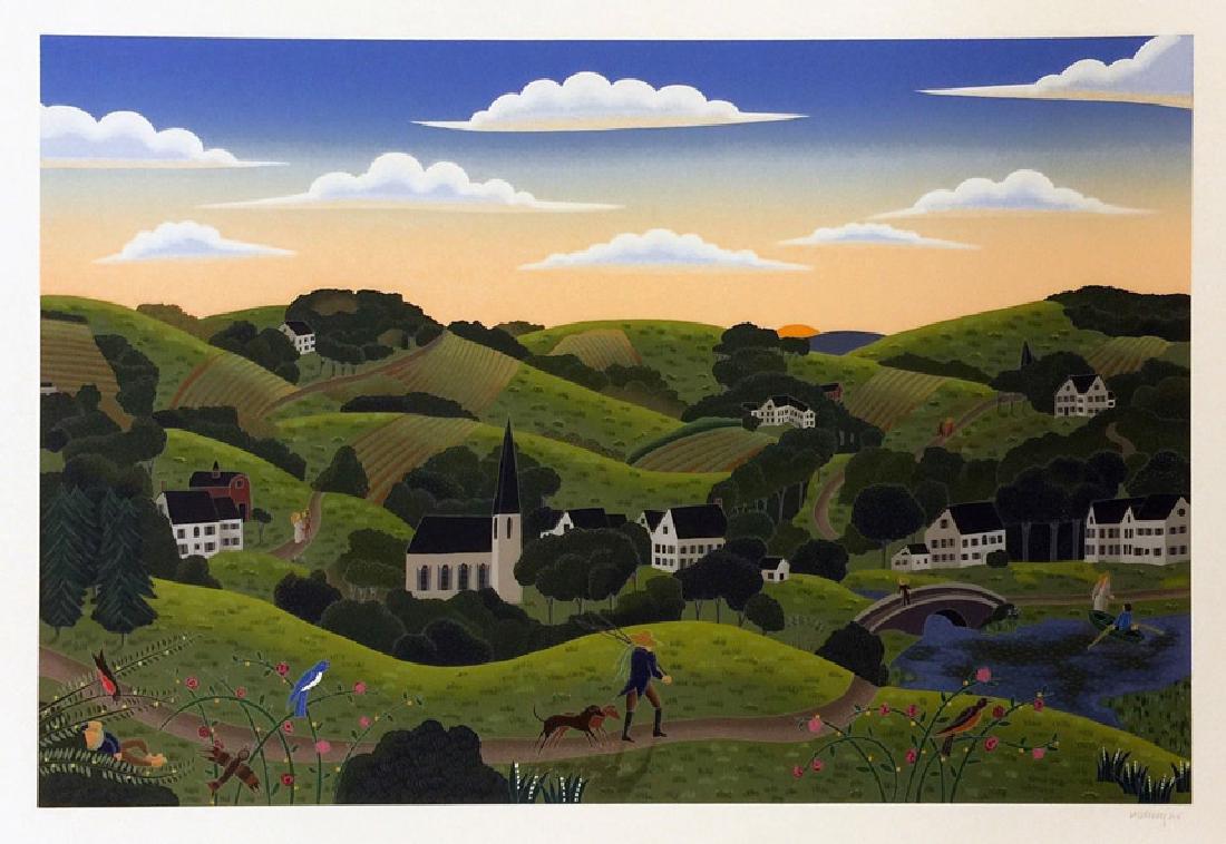 THOMAS MCKNIGHT COLONIAL VALLEY HS/N serigraph (1 of 1)