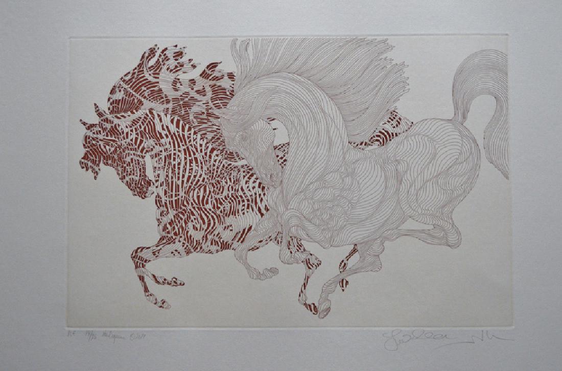 Guillaume Azoulay "HARLEQUIN" ETCHING HS/N (1 of 1)