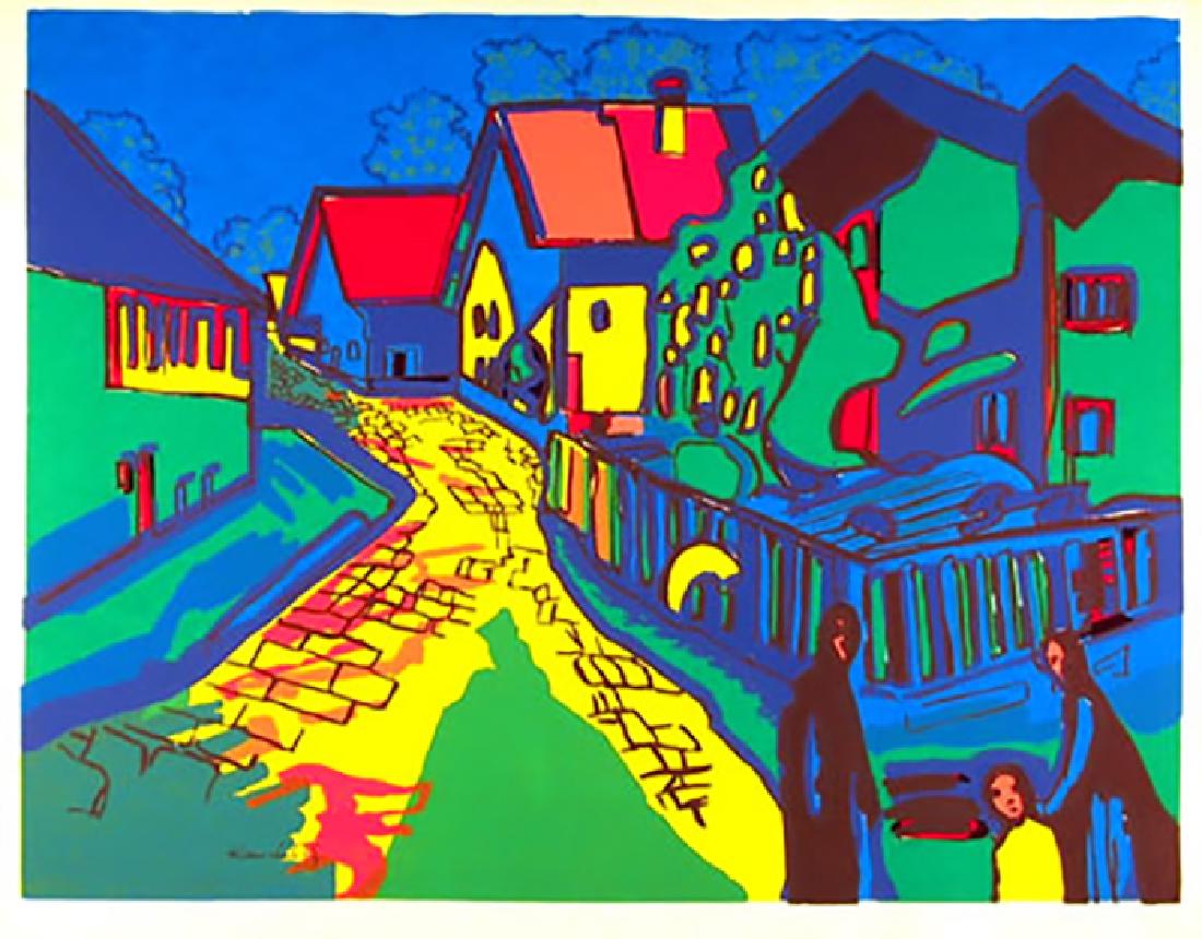 Wassily Kandinsky, After, City Street, Lithograph (1 of 1)