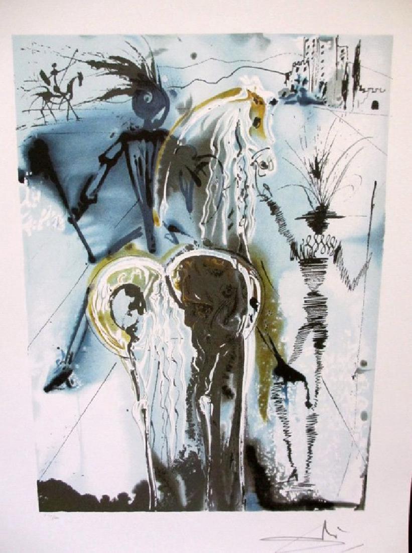 Salvador Dali "DON QUICHOTTE" Limited Ed. Lithograph (1 of 1)