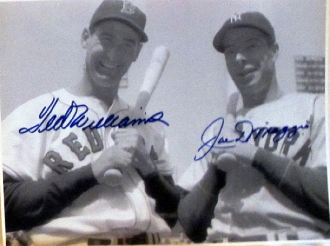 memorabilia Ted Williams and Joe DiMaggio Autographed (1 of 1)