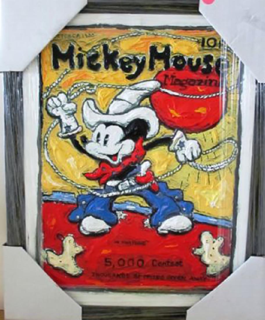 Leslie Lew "Cowboy Mickey" Mouse Cowboy Sculpted (1 of 2)