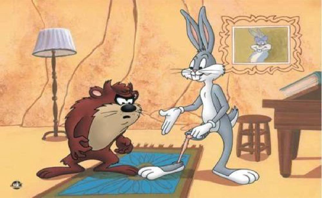 Warner Bros. "LOOK, NO MEAT" Bugs Bunny Animation Gicle (1 of 1)