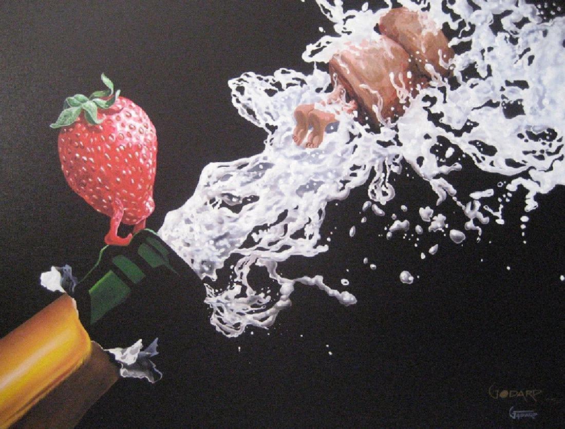 Michael Godard, Pop the Top Giclee Limited Edition Stre (1 of 1)