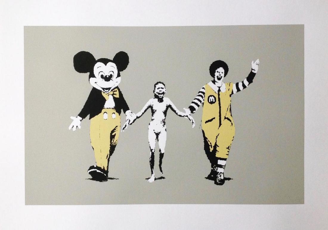 Banksy Napalm Limited Edition Print Silkscreen on Paper (1 of 1)
