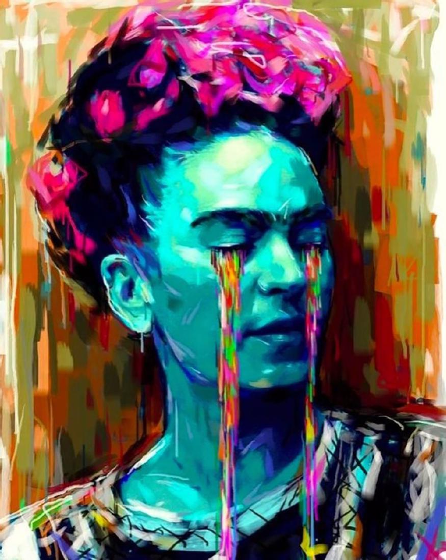 FRIDA KAHLO - OFFSET LITHOGRAPH 36" X 24" (1 of 1)