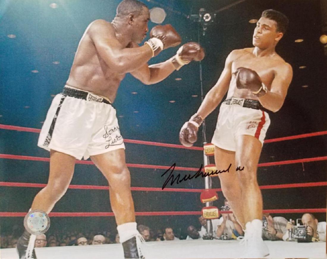 Muhammad Ali, Hand signed 8x10 photo GFA certificate (1 of 2)