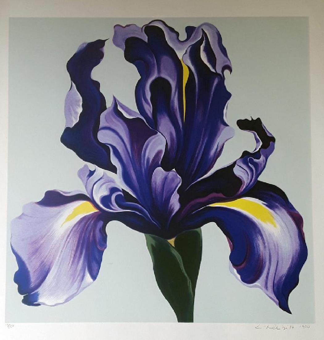 Lowell Nesbitt "Iris" HS/N Lithograph (1 of 1)