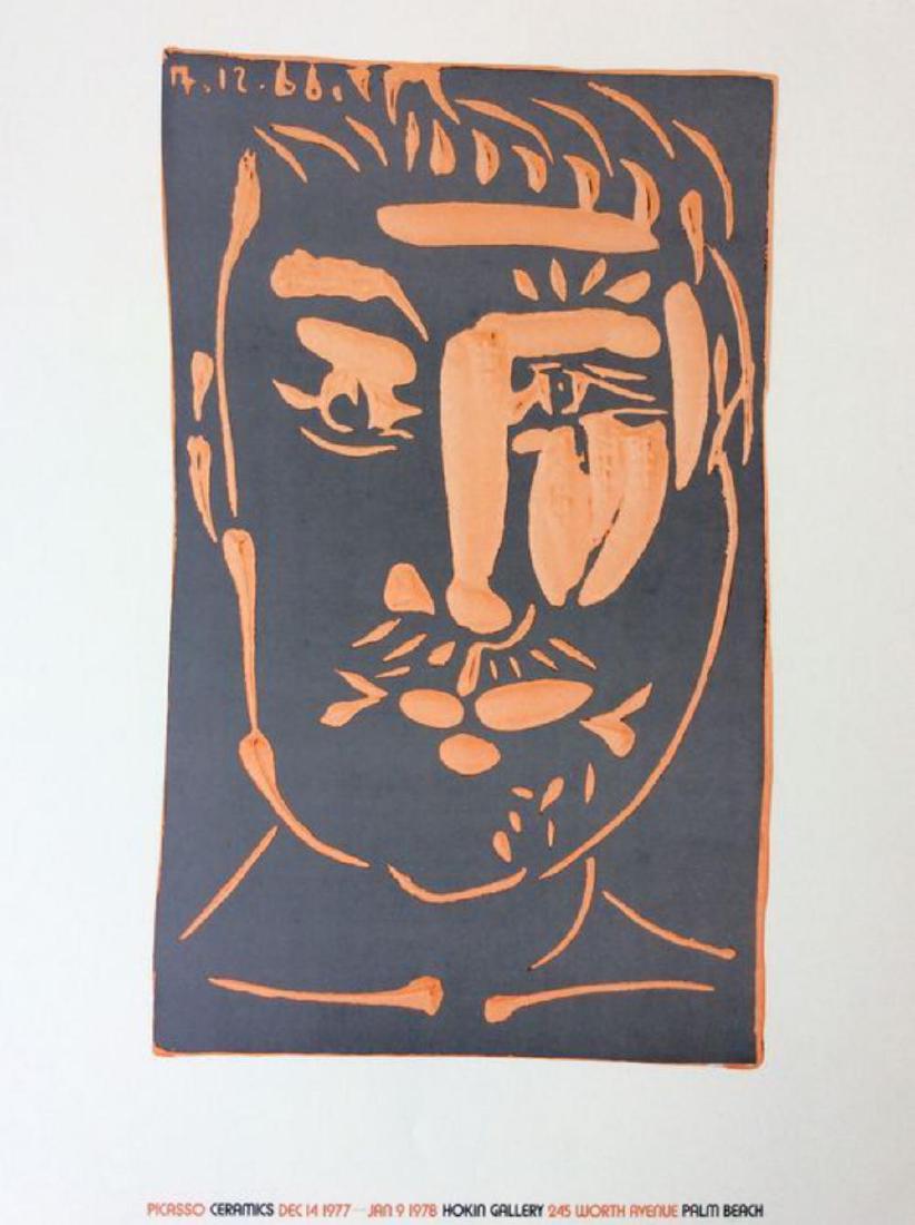 A Rare Exhibition lithograph poster, Pablo Picasso, (1 of 1)